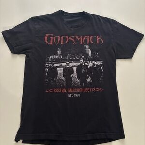 God smack 2014 vintage style faded band tee